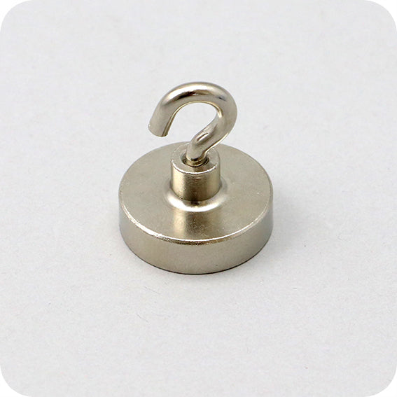 Neodymium N38 Hook Pot Magnet 25mm